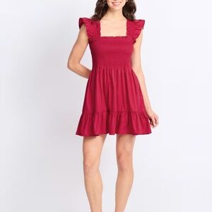 FEW MODA LANZA DRESS RED NEW SIZE MEDIUM